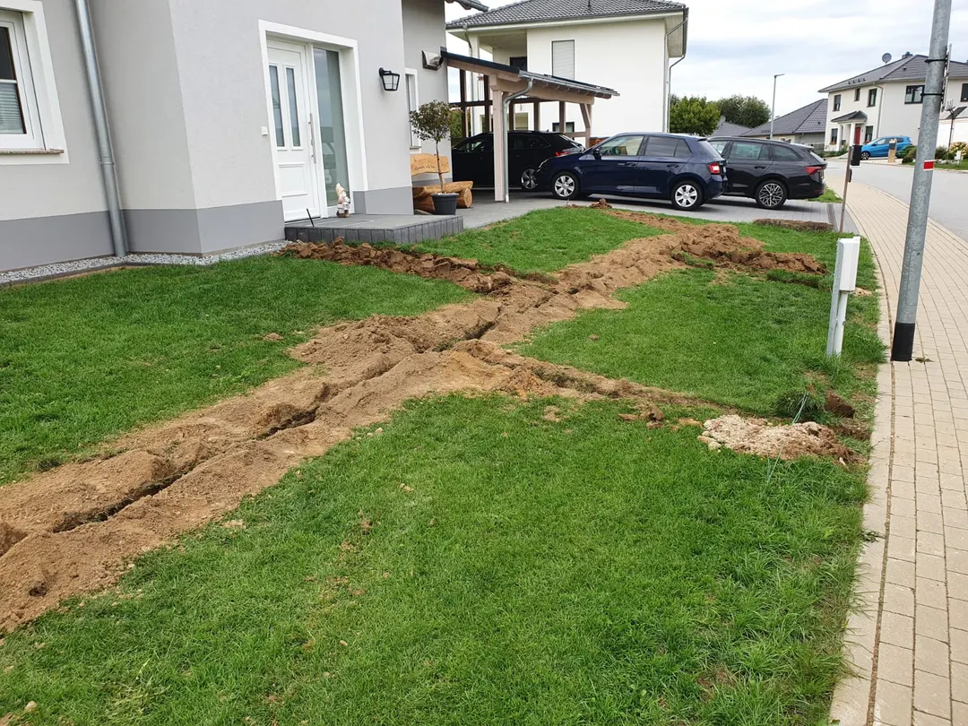 Realisierung Teltow Gräben Vorgarten