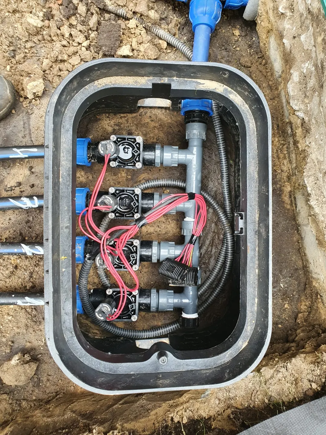 Ventilbox Verkabelung Magnetventile
